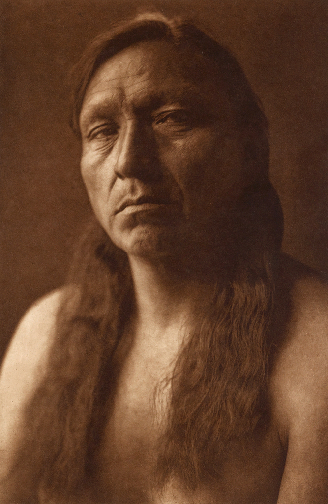 Edward S. Curtis (American, 1868-1952) 'Four Horns – Arikara' c. 1908