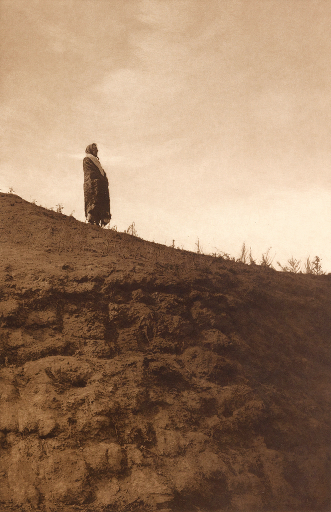 Edward S. Curtis (American, 1868-1952) 'Announcement – Arikara' c. 1908