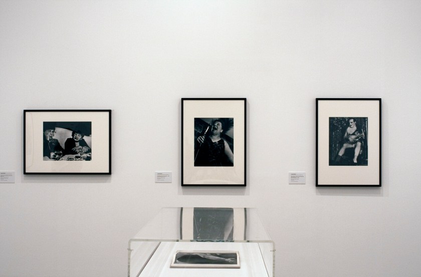 Installation view of the exhibition 'Diane Arbus: American Portraits' at the Heide Museum of Modern Art, Melbourne