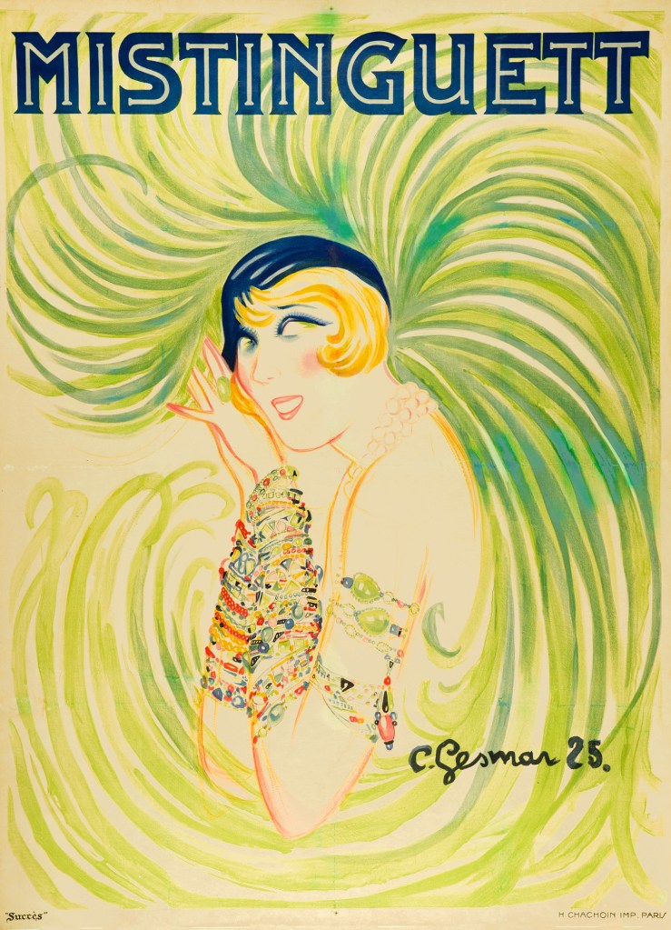 Charles Gesmar (French, 1900-1928) 'Mistinguett' 1925 Charles Gesmar (French, 1900-1928) 'Mistinguett' 1925