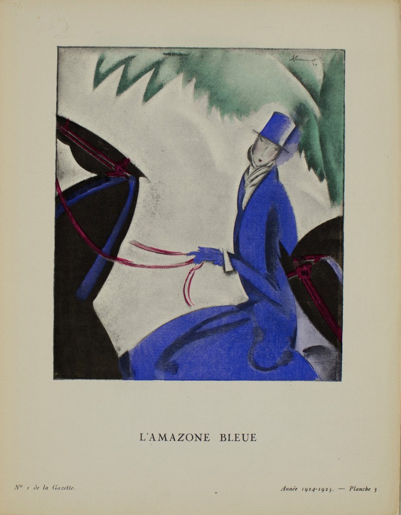 Charles Loupot (French, 1892-1962) 'The Blue Amazon' 1924 Charles Loupot (French, 1892-1962) 'The Blue Amazon' 1924