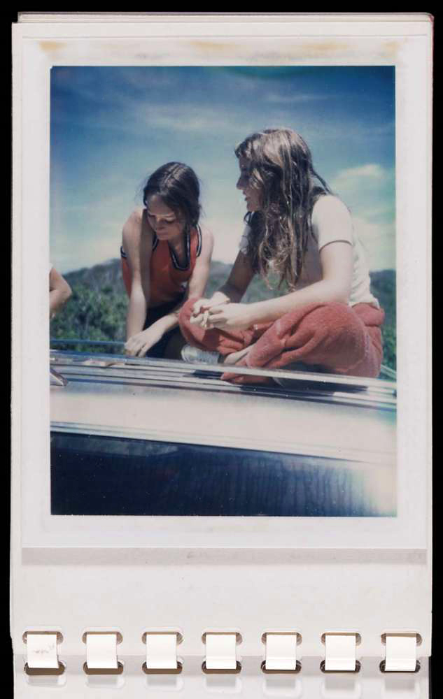 Andy Warhol (American, 1928-1987) 'Red Book: Tina Radziwill and Caroline Kennedy, Montauk' 1972