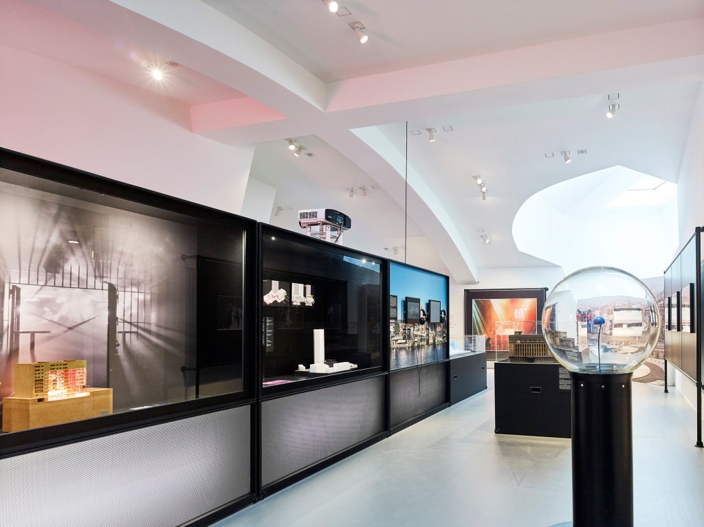 Installation view of the exhibition 'Night Fever. Designing Club Culture 1960 - Today' at the Vitra Design Museum 2018