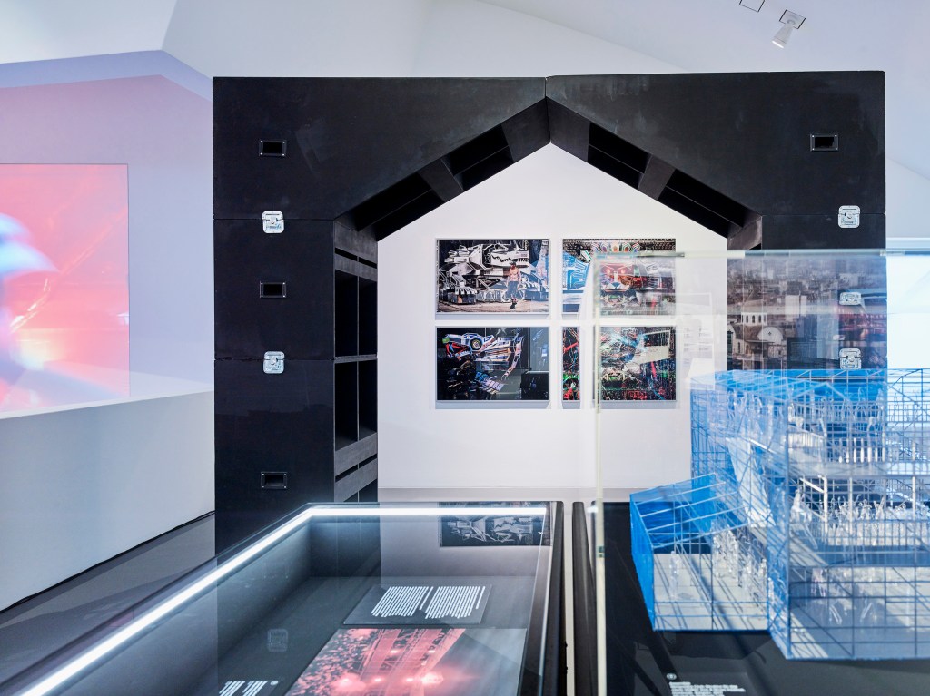 Installation view of the exhibition 'Night Fever. Designing Club Culture 1960 - Today' at the Vitra Design Museum 2018