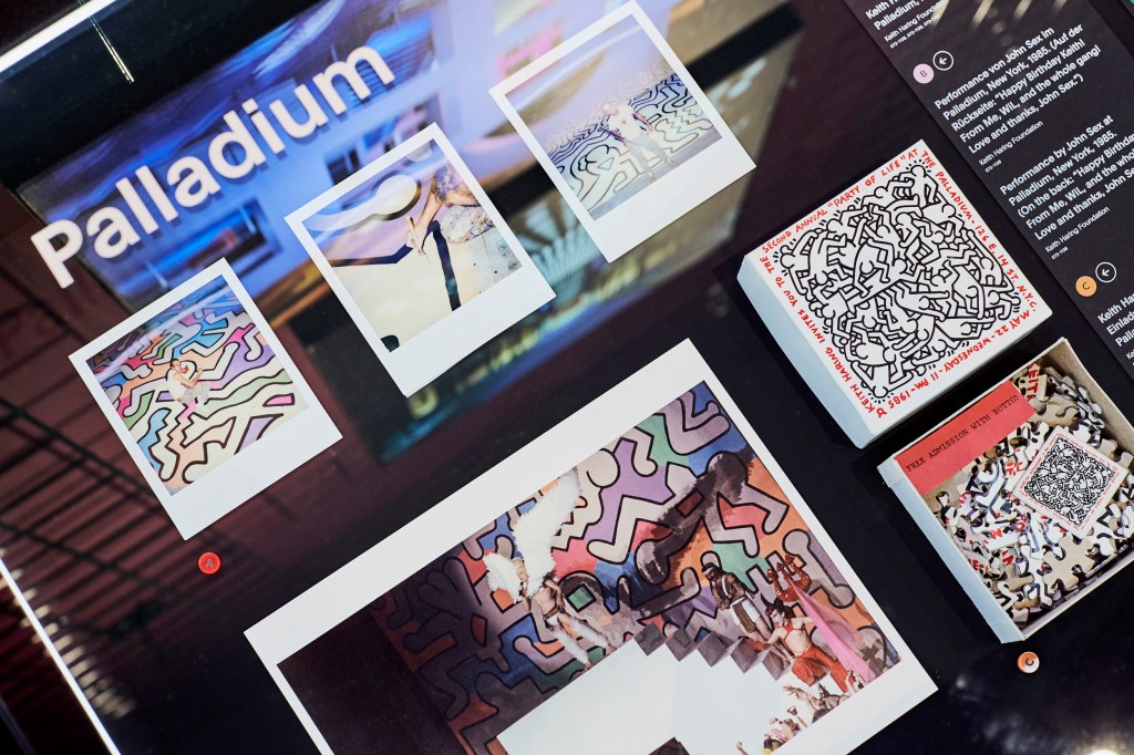 Installation view of the exhibition 'Night Fever. Designing Club Culture 1960 - Today' at the Vitra Design Museum 2018