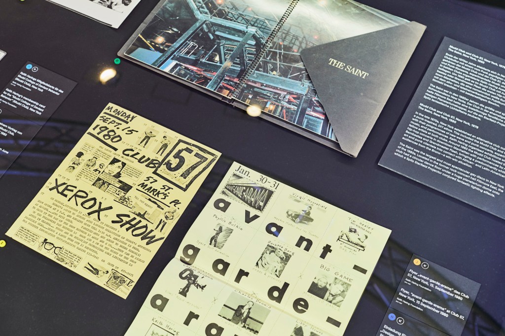 Installation view of the exhibition 'Night Fever. Designing Club Culture 1960 - Today' at the Vitra Design Museum 2018