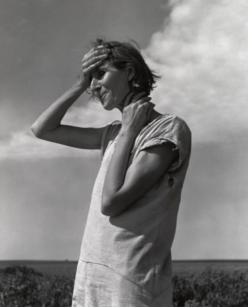 Dorothea Lange (American, 1895-1965) 'Woman of the High Plains, Texas Panhandle' June 1938 Dorothea Lange (American, 1895-1965) 'Woman of the High Plains, Texas Panhandle' June 1938