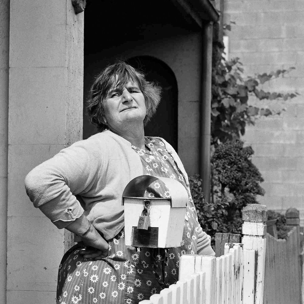 John Williams (Australian, 1933-2016) 'Paddington' 1962 from the exhibition 'My last 60 years on the streets: John Williams Retrospective (1933 - 2016)' at Magnet Galleries, Melbourne, June - July, 2018