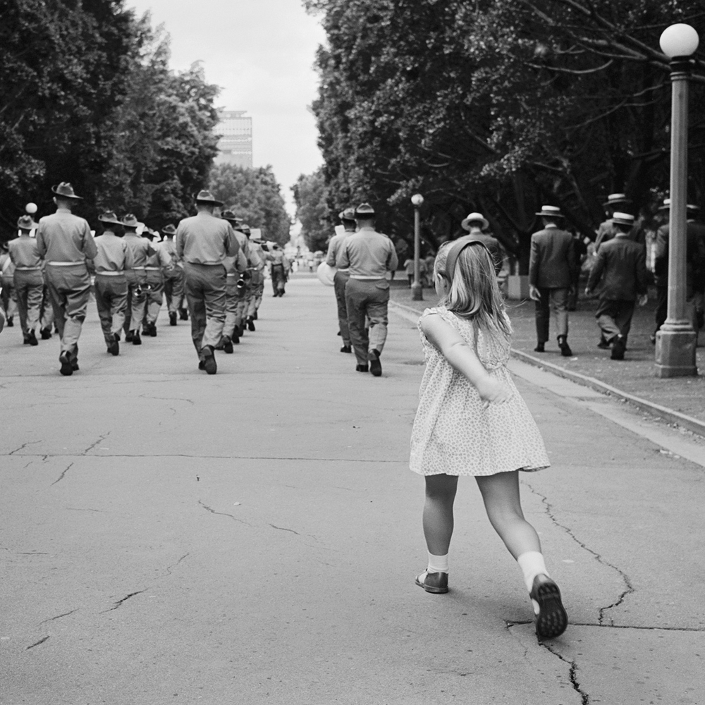 John Williams (Australian, 1933-2016) 'Anzac Day, Sydney' 1964