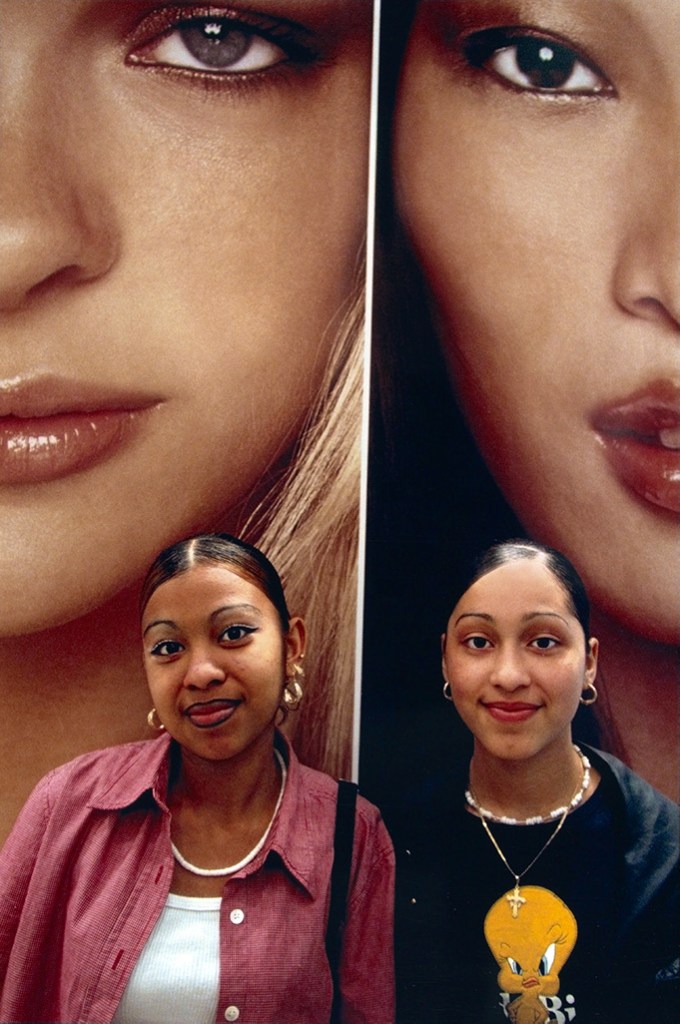 Lauren Greenfield (American, b. 1966) 'Sisters Violeta, 21, and Massiel, 15, at the Limited in a mall, San Francisco, California' Negative 1999; print 2008