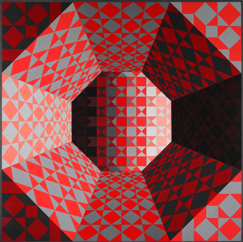 Victor Vasarely. 'Bi-Octans' 1979