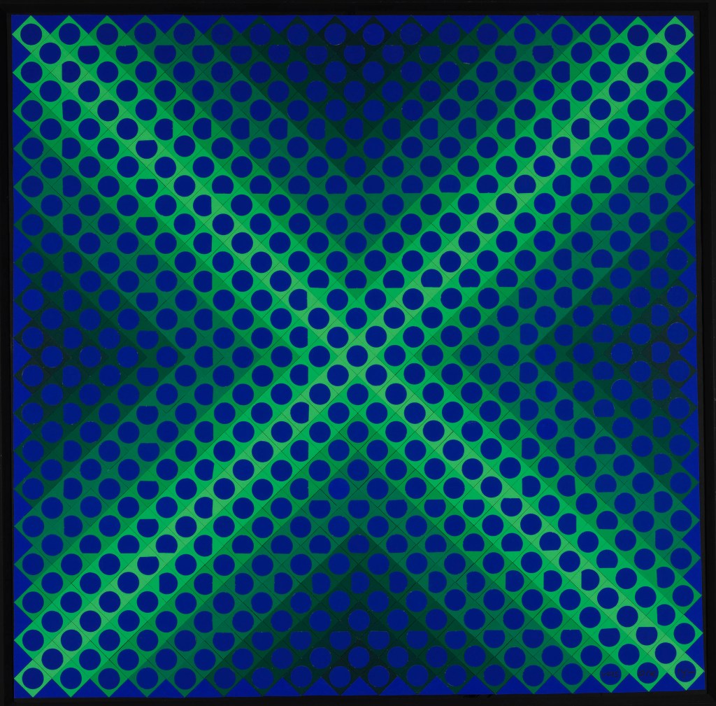 Victor Vasarely (Hungarian-French, 1906-1997) 'Ferde' 1966-1974 Victor Vasarely (Hungarian-French, 1906-1997) 'Ferde' 1966-1974