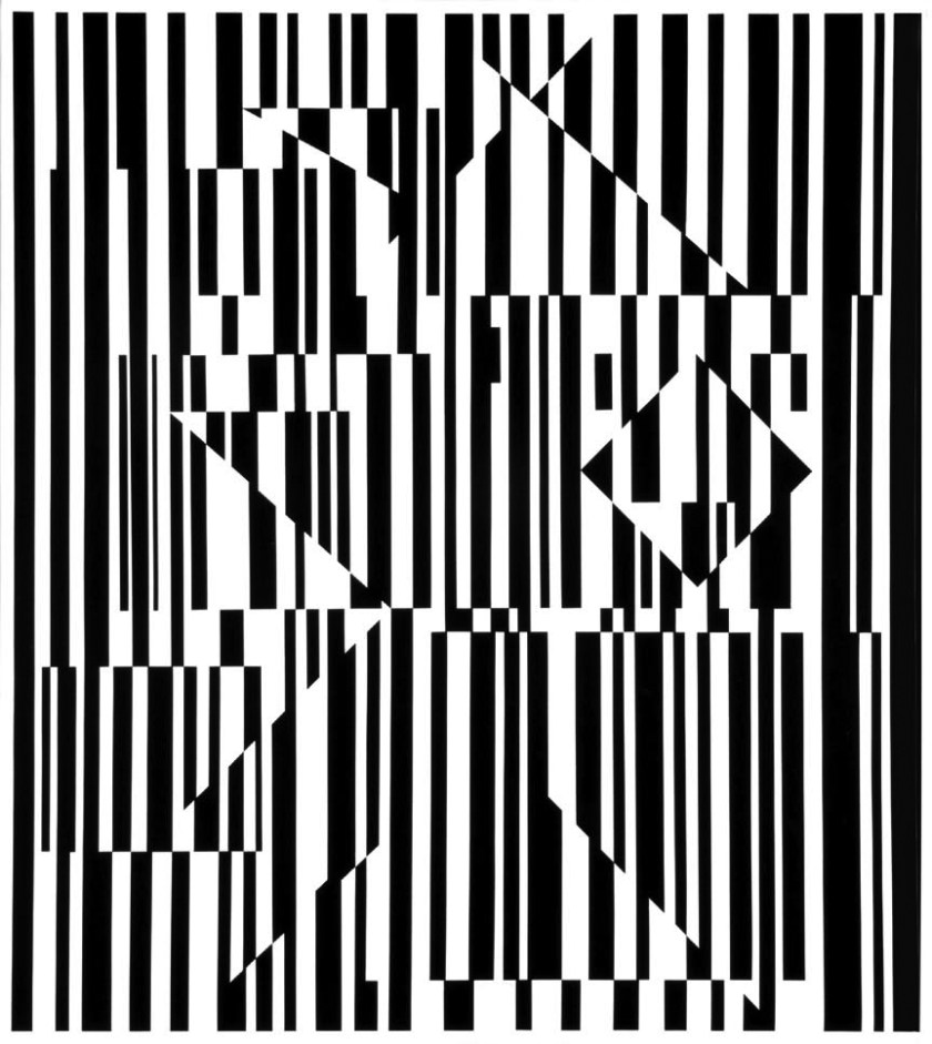 Victor Vasarely. 'Taymir II' 1956