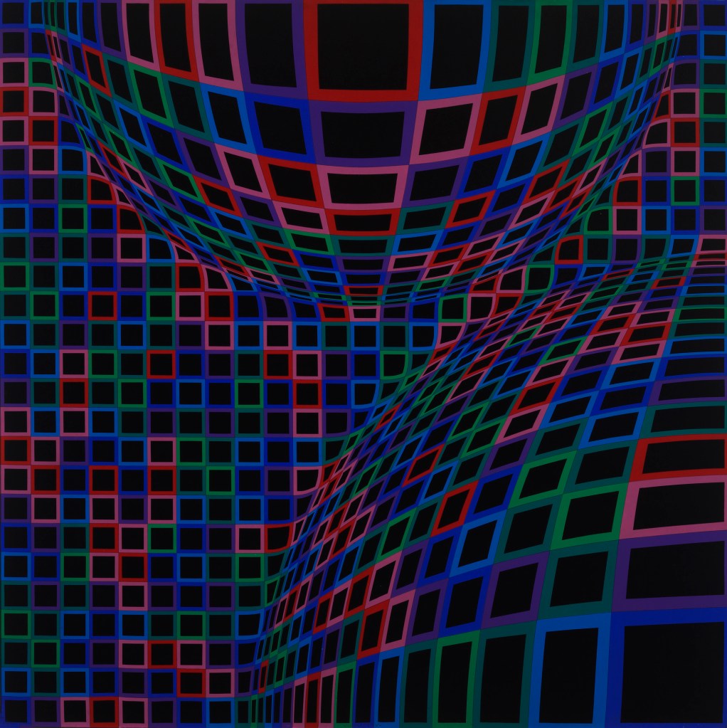 Victor Vasarely (Hungarian-French, 1906-1997) 'Toro' 1973-1974 Victor Vasarely (Hungarian-French, 1906-1997) 'Toro' 1973-1974