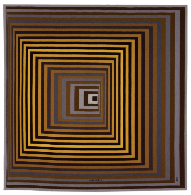 Victor Vasarely (Hungarian-French, 1906-1997) 'Vonal-Fegn' 1968-1971