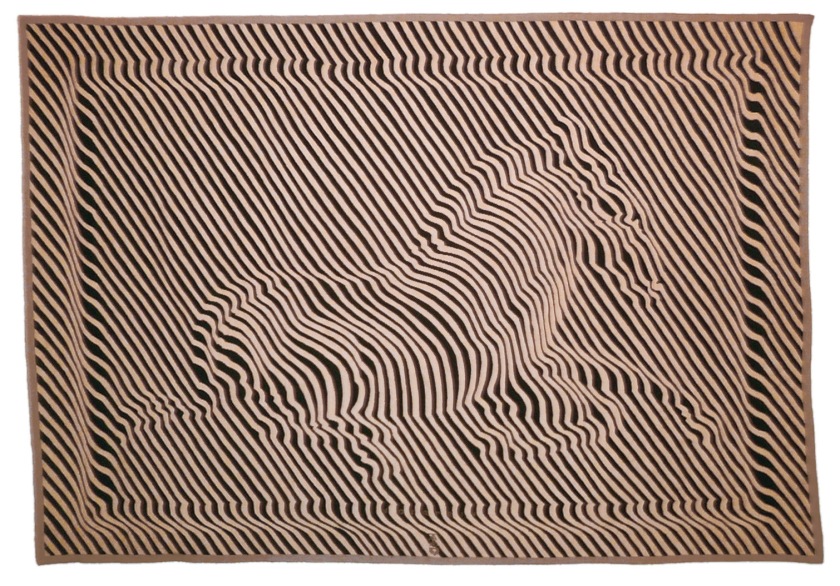 Victor Vasarely (Hungarian-French, 1906-1997) 'Zebra' 1938-1960