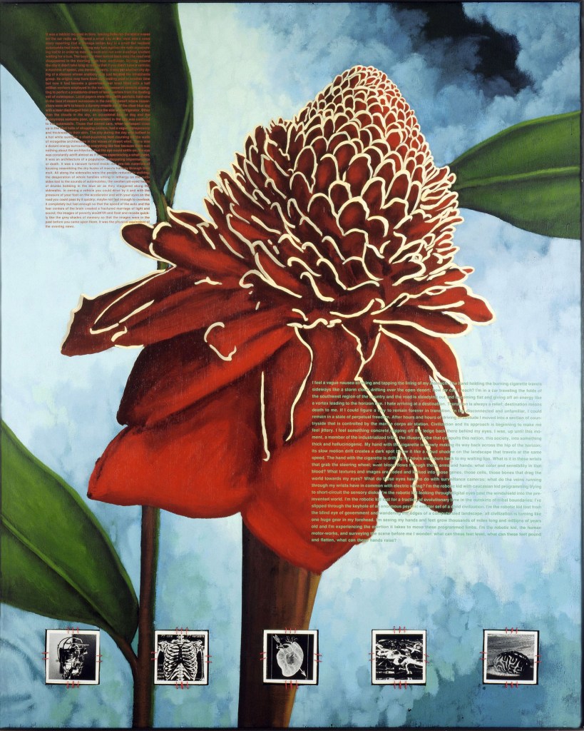 David Wojnarowicz (American, 1954-1992) 'I Feel A Vague Nausea' 1990