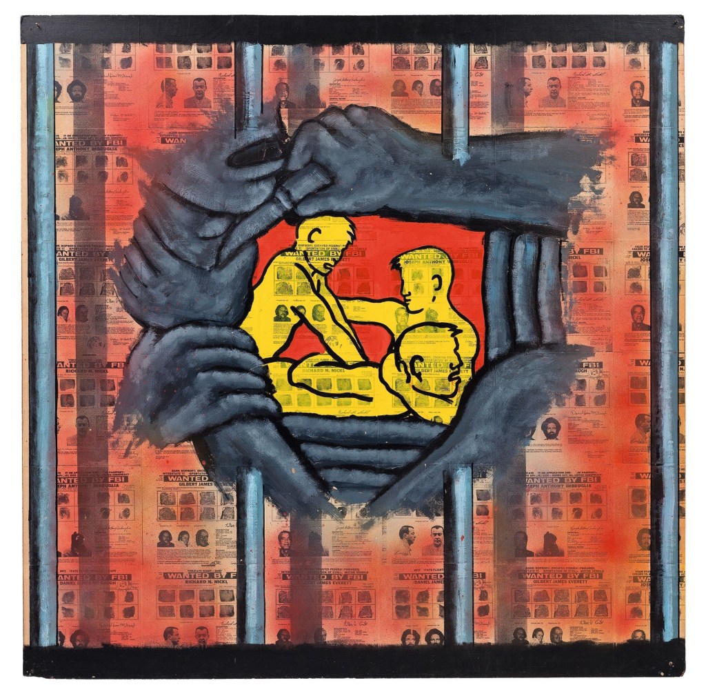 David Wojnarowicz (American, 1954-1992) 'Prison Rape' 1984