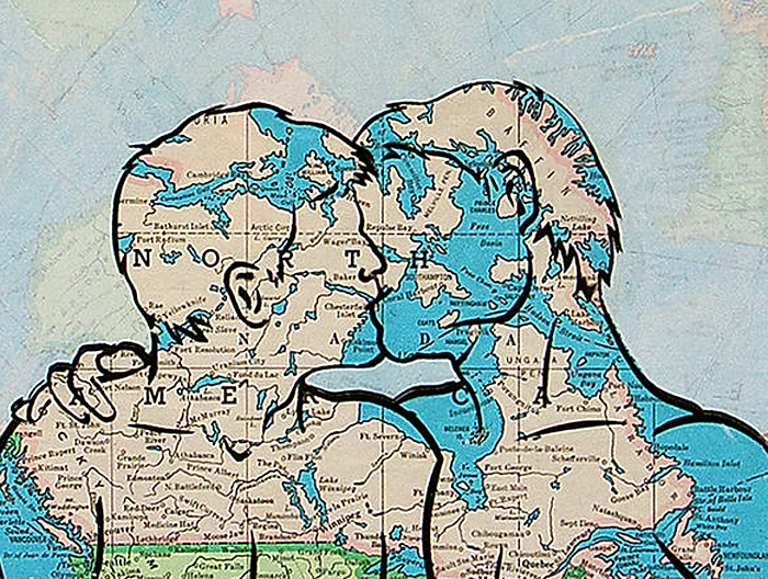 David Wojnarowicz (American, 1954-1992) 'Fuck You Faggot Fucker' 1984 (detail)