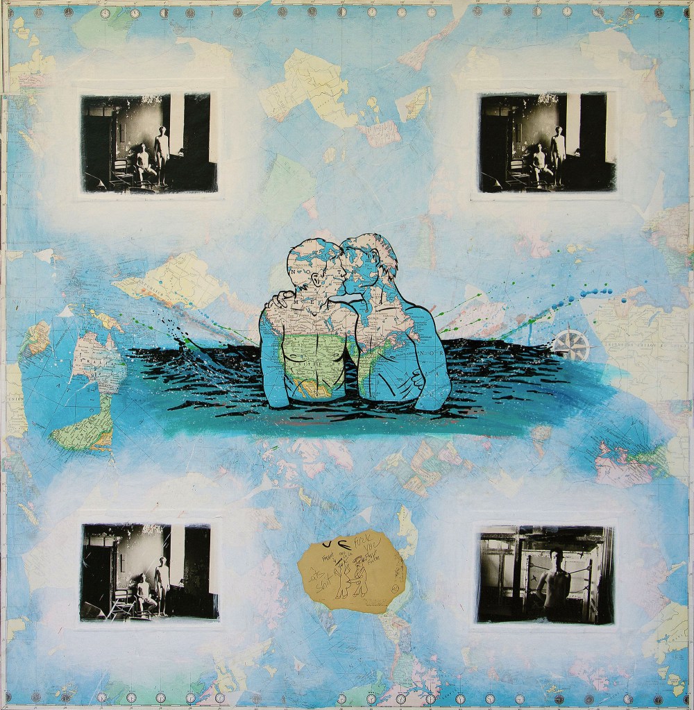 David Wojnarowicz (American, 1954-1992) 'Fuck You Faggot Fucker' 1984