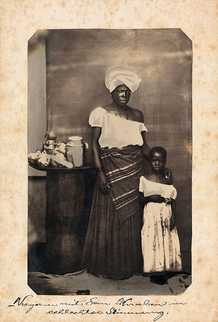 Hermann Kummler (compiler) (Swiss, 1863-1949) '[Negerin mit dem Knaben in schlechter Stimmung / Negress with a boy in a bad mood]' 1861-1862