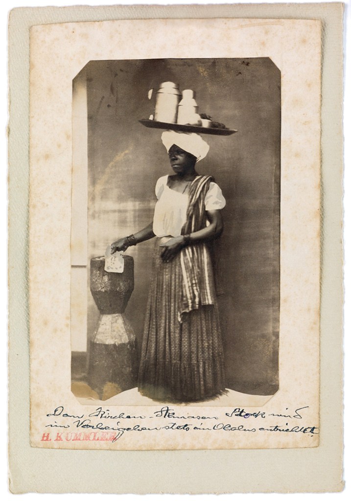 Hermann Kummler (compiler) (Swiss, 1863-1949) '[Portrait of Indigenous Brazilian tradeswoman]' 1861-1862