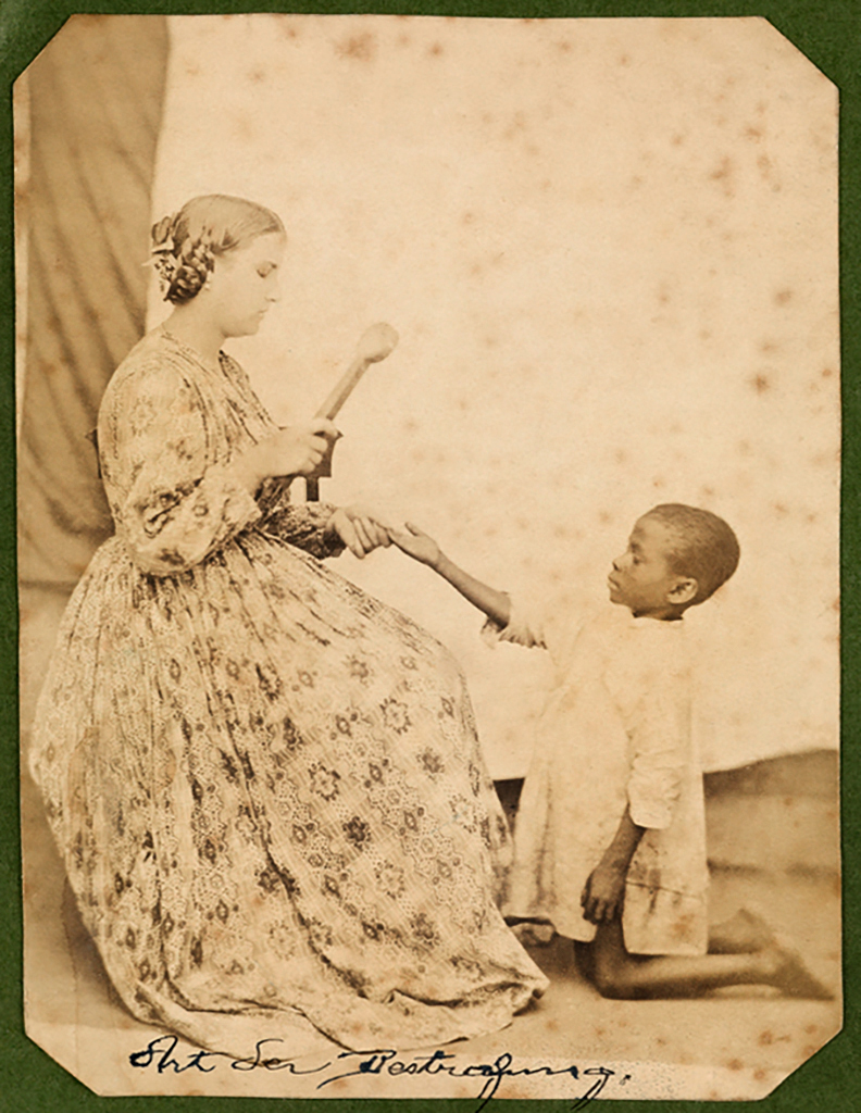 Hermann Kummler (compiler) (Swiss, 1863-1949) '[Mistress punishing a native child]' 1861-1862