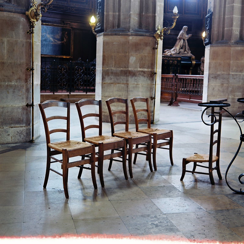 Marcus Bunyan (Australian, b. 1958) 'Saint-Eustache Church' from the series 'Paris in film' 2018