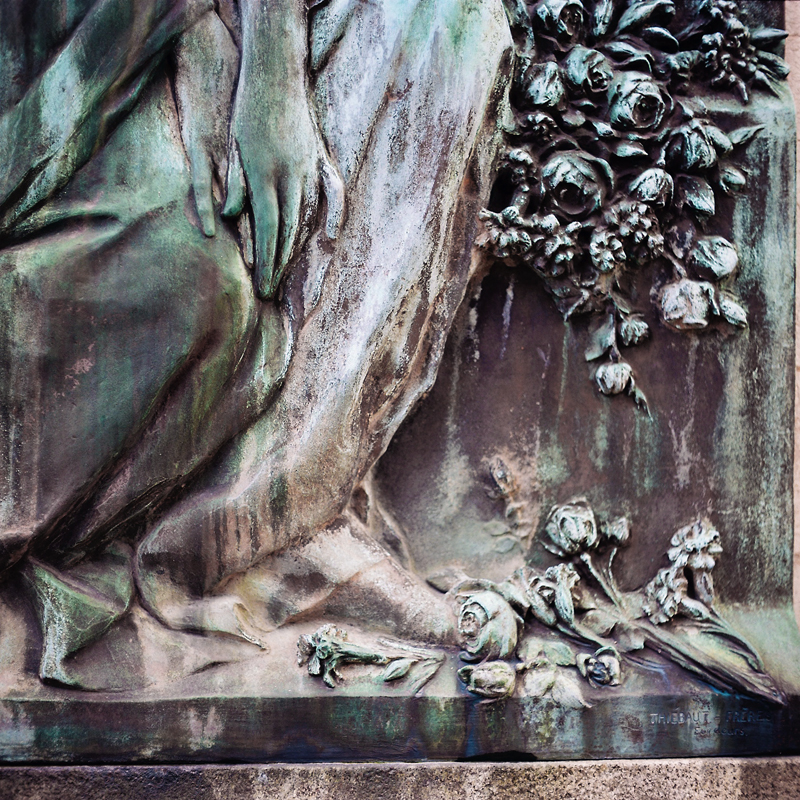 Marcus Bunyan (Australian, b. 1958) 'Cimetière du Père Lachaise' from the series 'Paris in film' 2018
