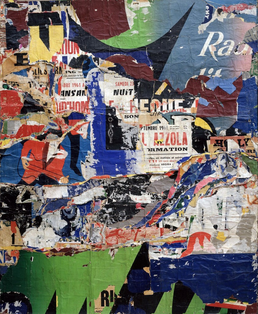 Jacques Mahé de la Villeglé (French, 1926-2022) 'Jazzmen' 1961 Jacques Mahé de la Villeglé (French, 1926-2022) 'Jazzmen' 1961