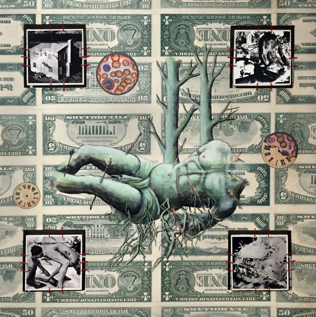 David Wojnarowicz (American, 1954-1992) 'Bad Moon Rising' 1989