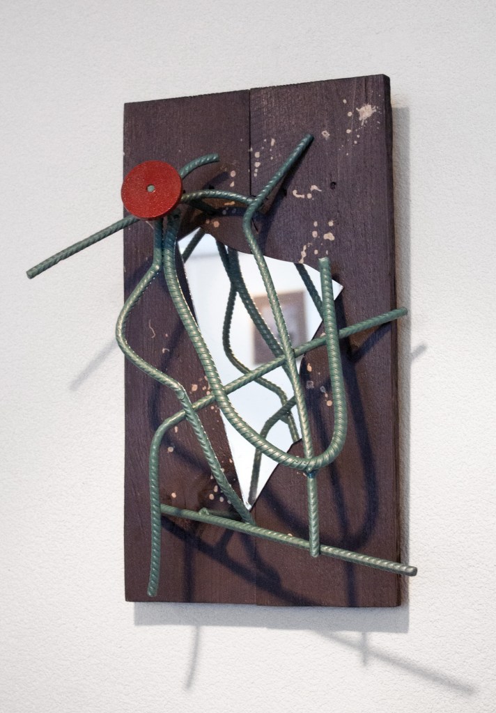 Drager Meurtant (Dutch, b. 1951) 'Crawling, again' 2018 (installation view)