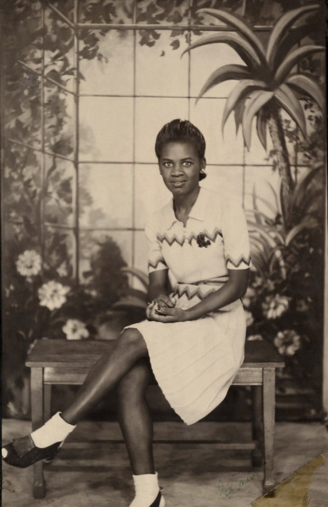 Unknown American photographer. 'Studio Portrait' 1940s-1950s