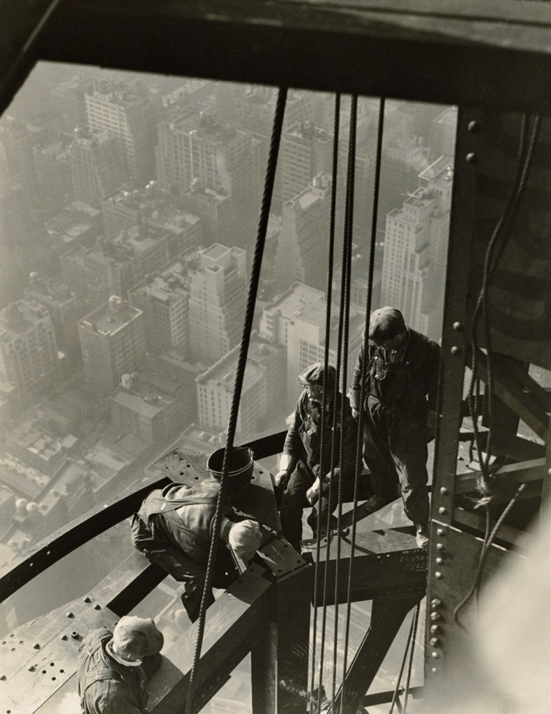 Lewis Hine (American, 1874-1940) 'Workers on girder' 1930-1931