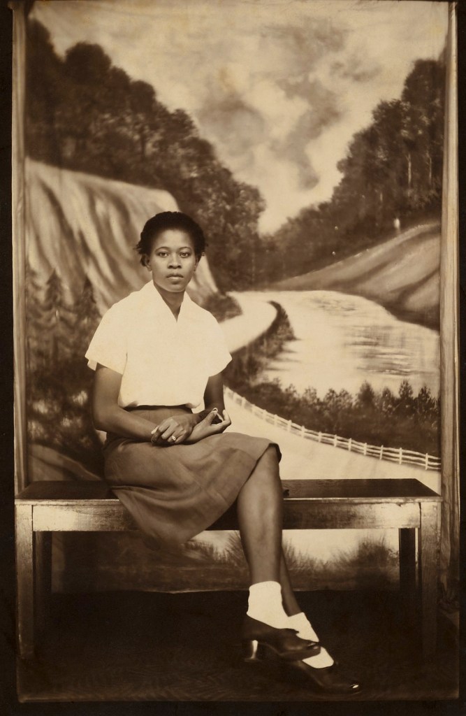 Unknown American photographer. 'Studio Portrait' 1940s-1950s