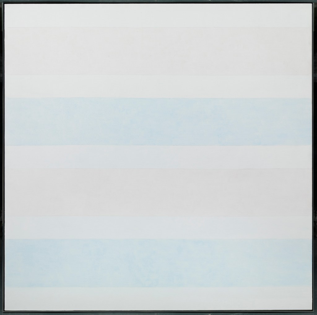 Agnes Martin (American born Canada, 1912-2004) 'Untitled, No. 7' 1997