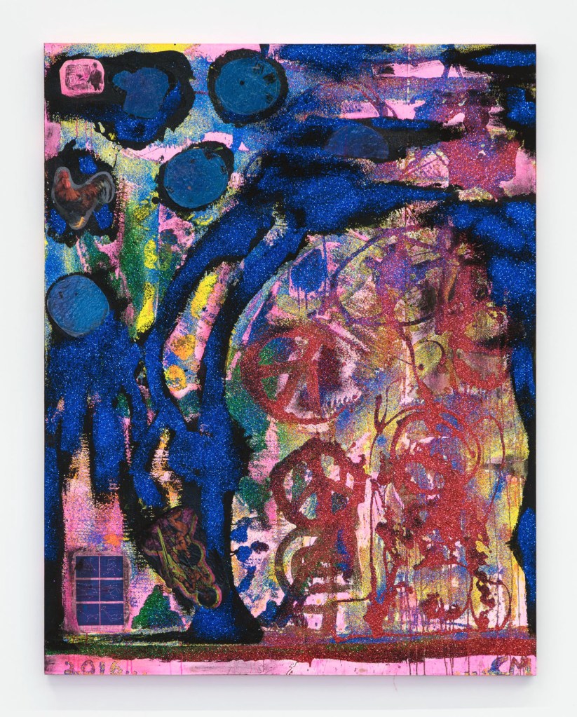 Chris Martin (American, b. 1954) 'If You Don't See It Ask For It' 2016