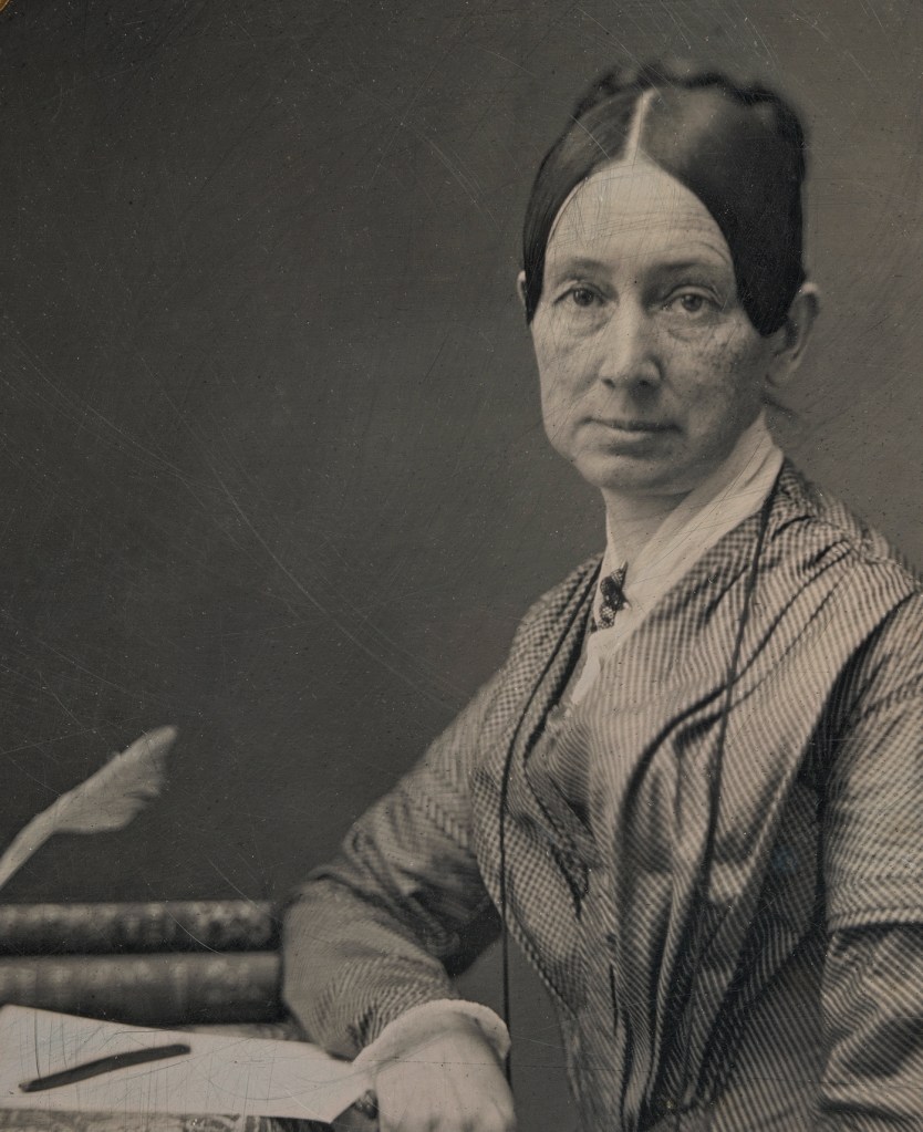 Unidentified artist (American) 'Dorothea Lynde Dix' c. 1849 (detail)