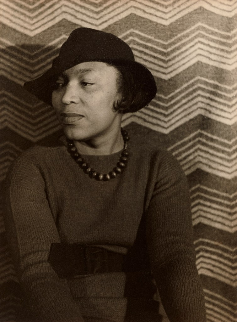 Carl Van Vechten (American, 1880-1964) 'Zora Neale Hurston' April 3, 1935 from the exhibition 'Face to Face: Portraits of Artists' at the Philadelphia Museum of Art, June - Oct, 2025