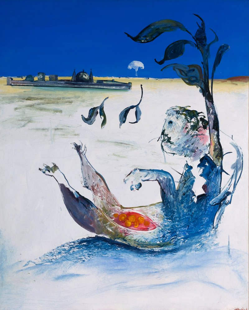 Arthur Boyd (Australian, 1920-1999) 'Jonah on the Shoalhaven Outside the City' 1976