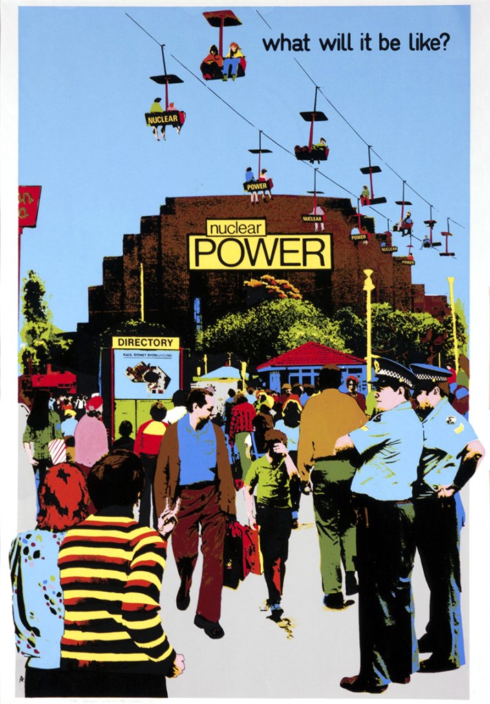 Toni Robertson (Australian, b. 1953) 'The Royal Nuclear Show - 6' 1981