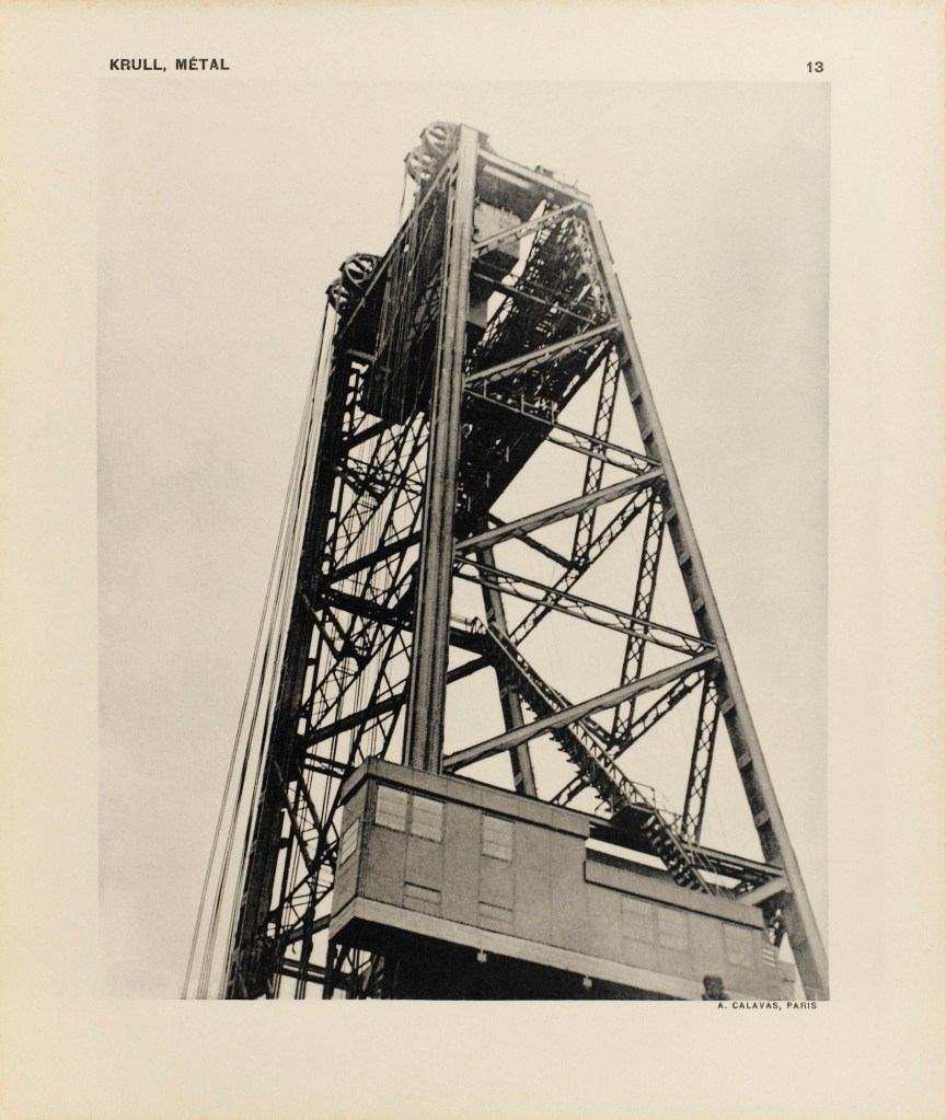 Germaine Krull (European, 1897-1985) Image from the portfolio 'MÉTAL' 1928