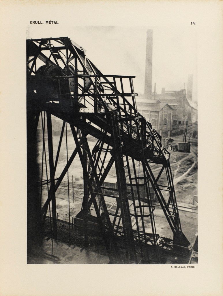 Germaine Krull (European, 1897-1985) Image from the portfolio 'MÉTAL' 1928