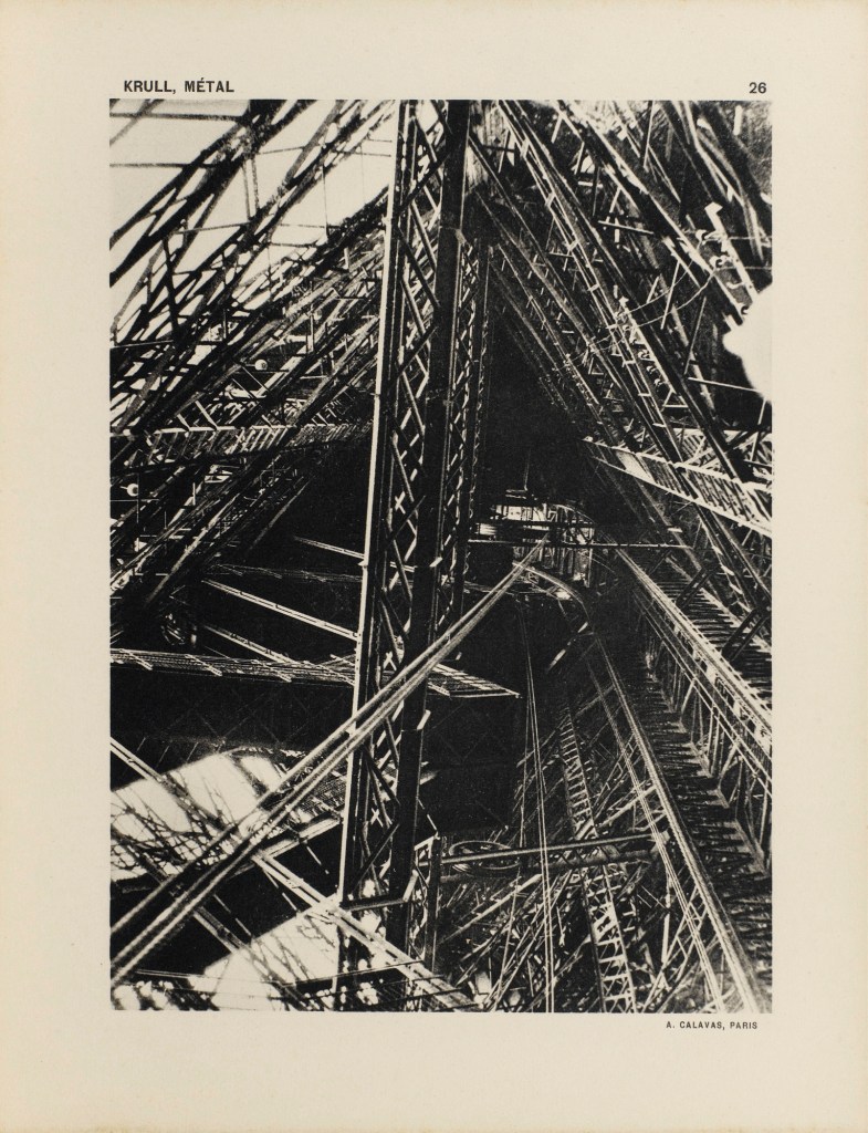 Germaine Krull (European, 1897-1985) Image from the portfolio 'MÉTAL' 1928