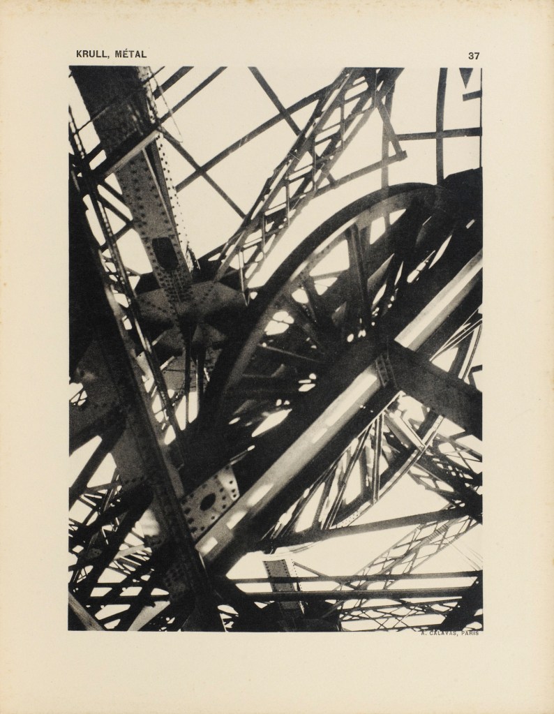 Germaine Krull (European, 1897-1985) Image from the portfolio 'MÉTAL' 1928