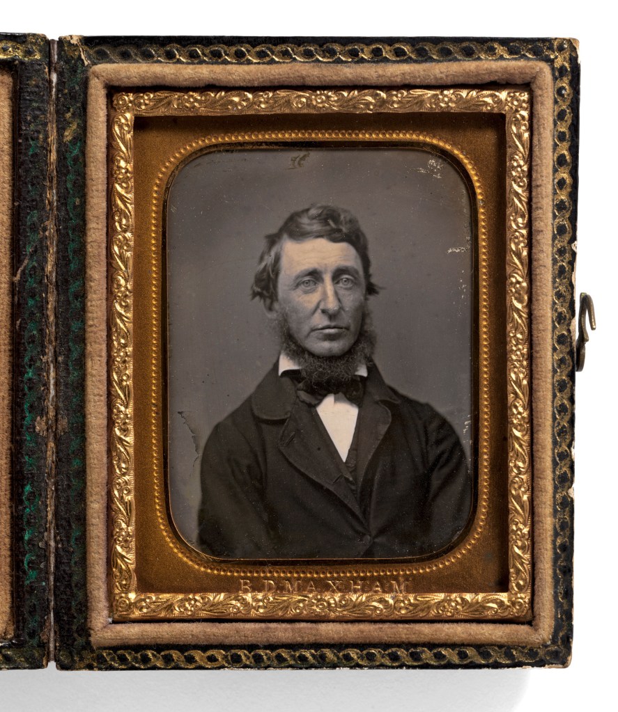 Benjamin D. Maxham (American, 1821-1899, active 1848-1858) 'Henry David Thoreau' (July 12, 1817-May 6, 1862) 1856
