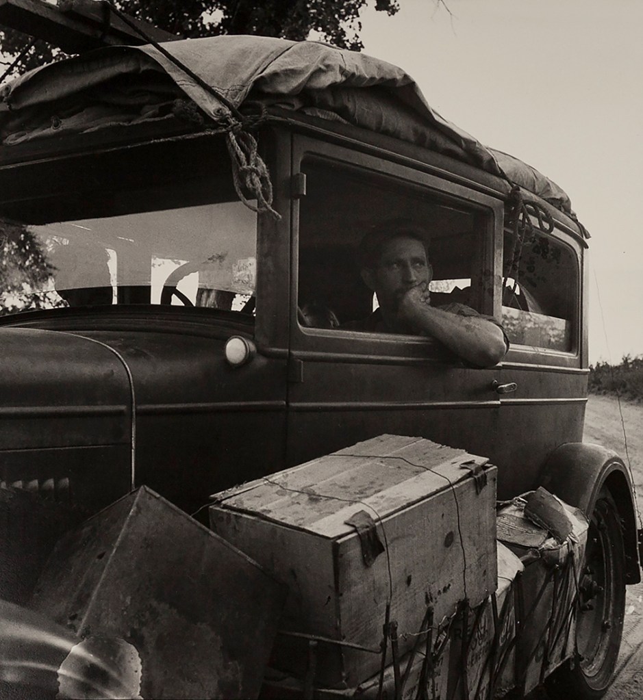 Dorothea Lange (American, 1895-1966) 'Cars on the Road' 1936
