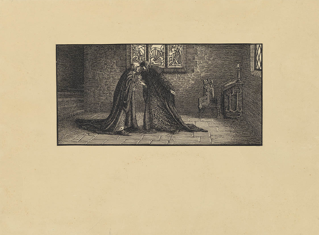 Christian Waller (Australian, 1894-1954) The conspirators c. 1920 Christian Waller (Australian, 1894-1954) The conspirators c. 1920