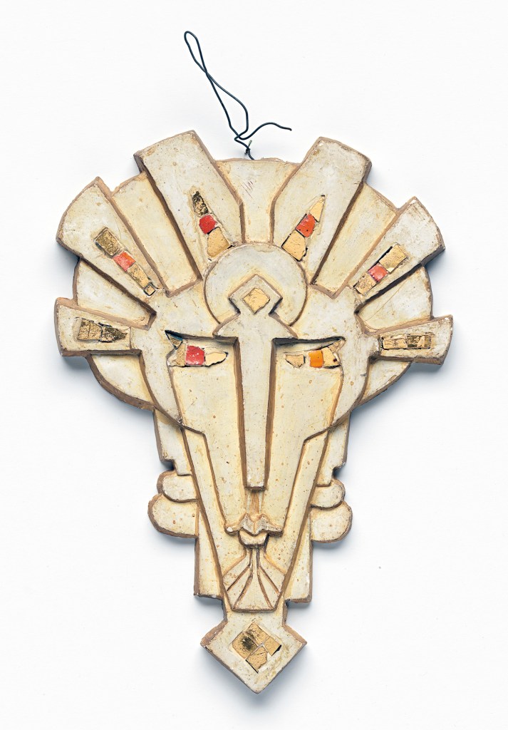 Klytie Pate (Australian, 1912-2010) 'The sun, plaque' 1932 Klytie Pate (Australian, 1912-2010) 'The sun, plaque' 1932