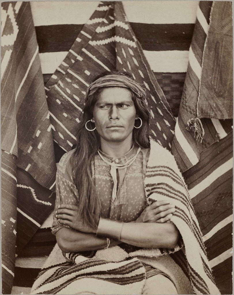 John K. Hillers (American born Germany, 1843-1925) 'Big Navajo' c. 1879-1880